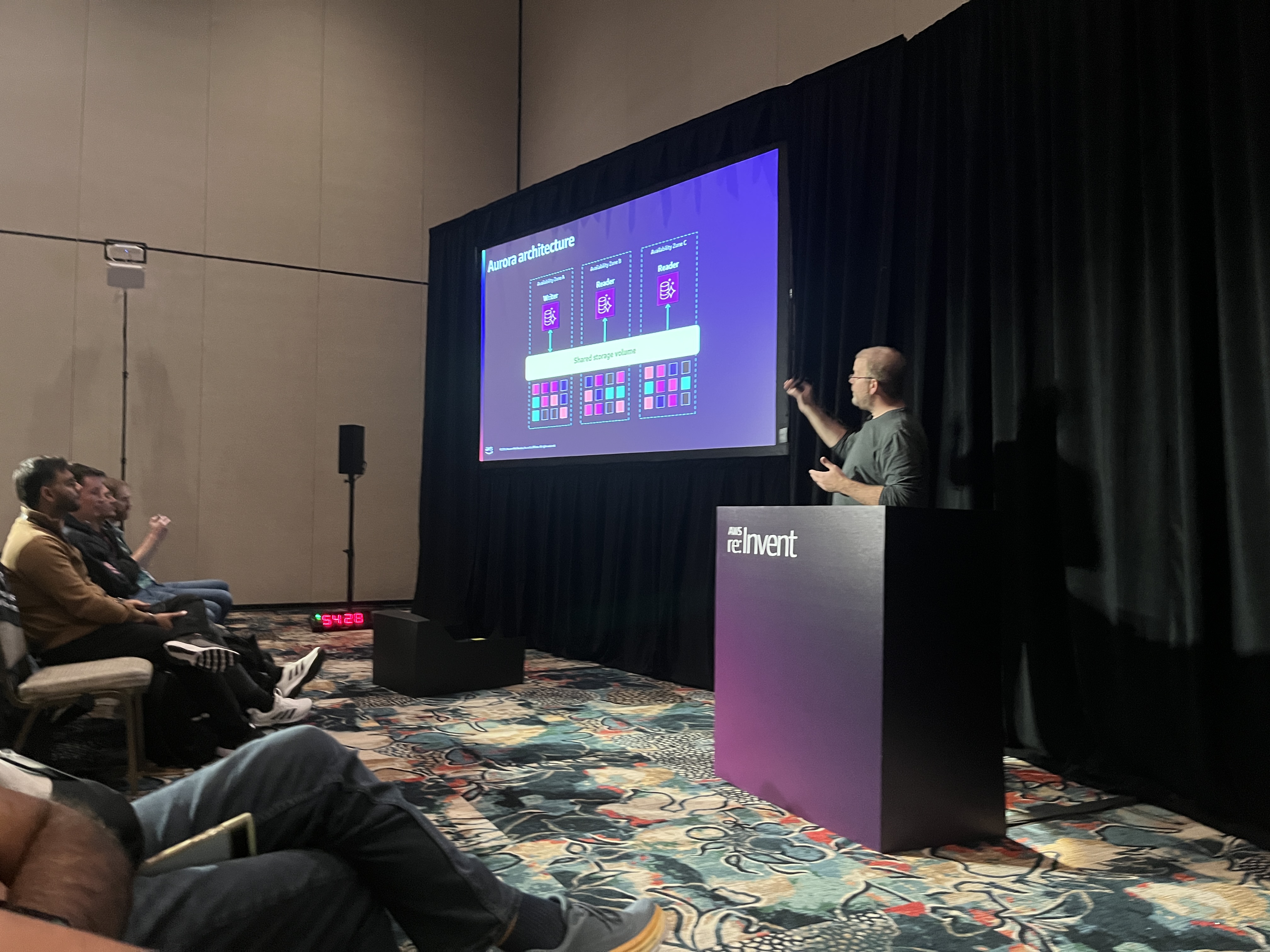 AWS re:Invent moment 14